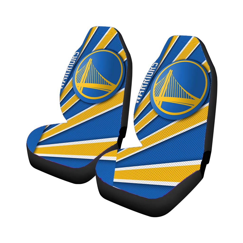 golden state warriors stripe wallpaper Car Seat Covers