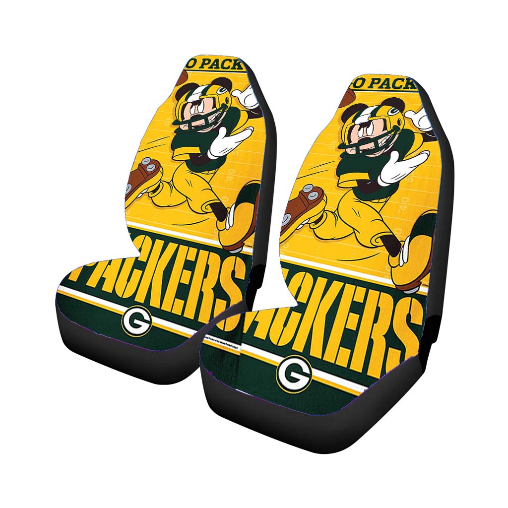 green bay packers disney mickey mouse Car Seat Covers