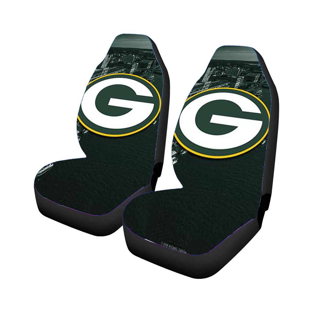 green bay packers emblem Car Seat Covers