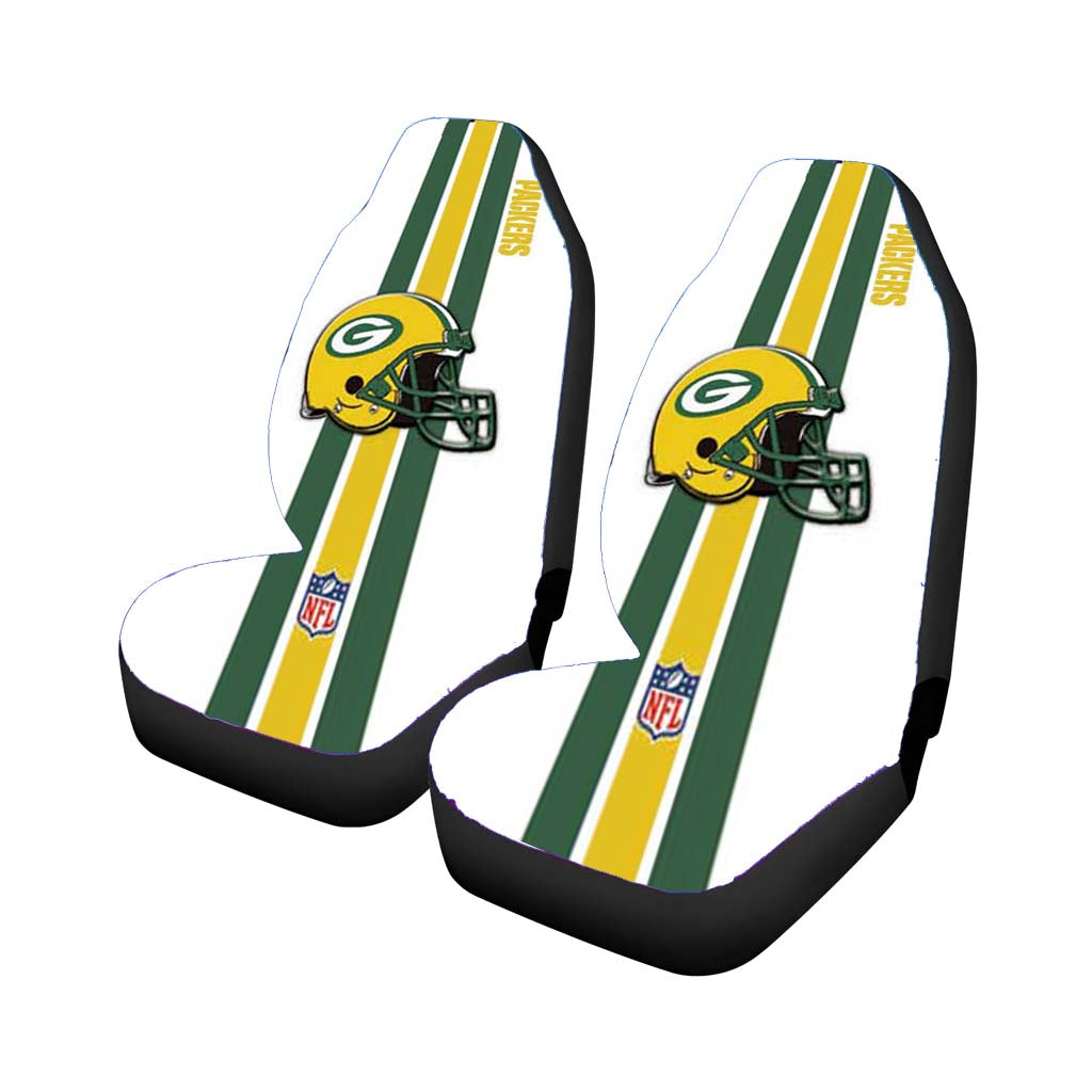green bay packers middle stripe Car Seat Covers
