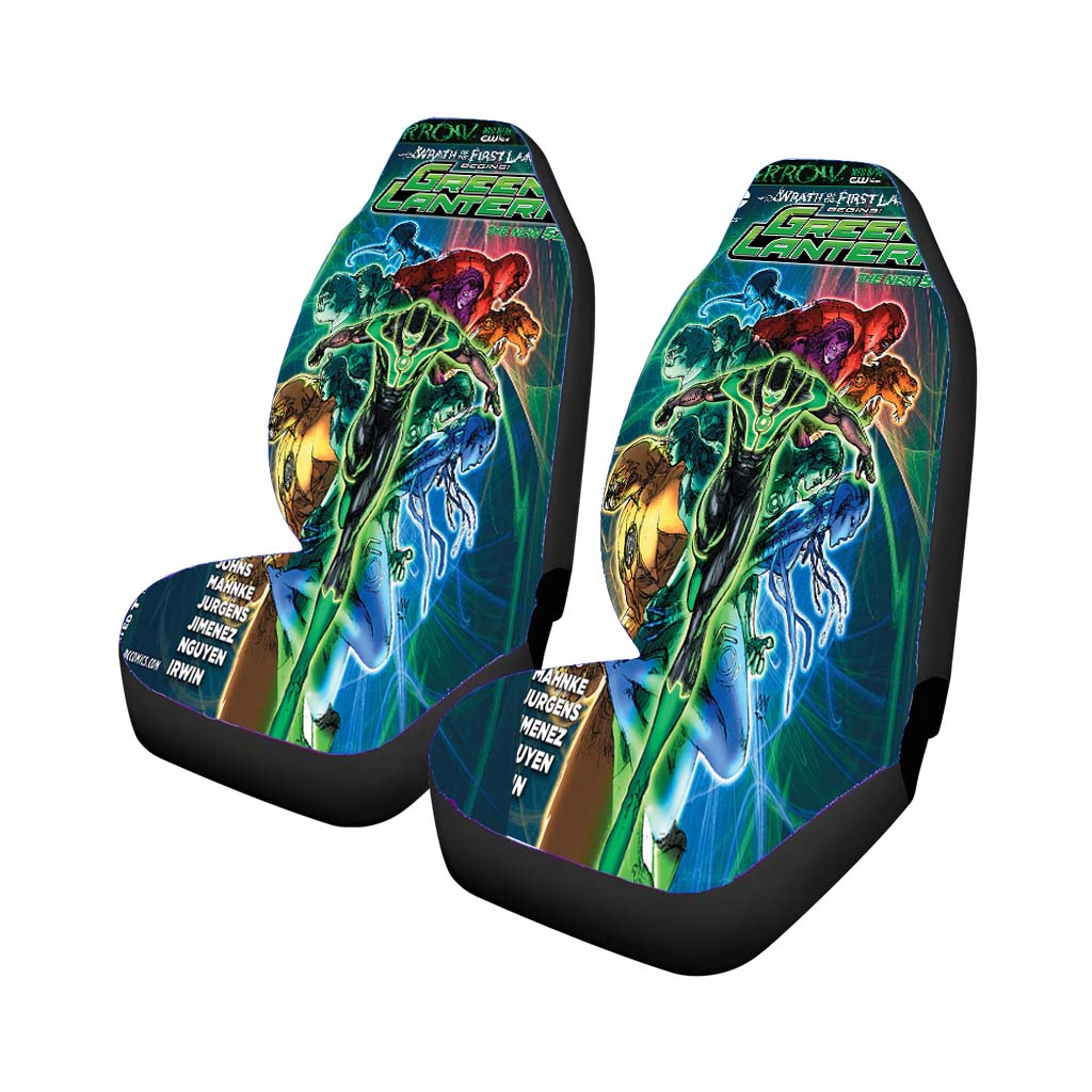 green lantern hal jordan Car Seat Covers