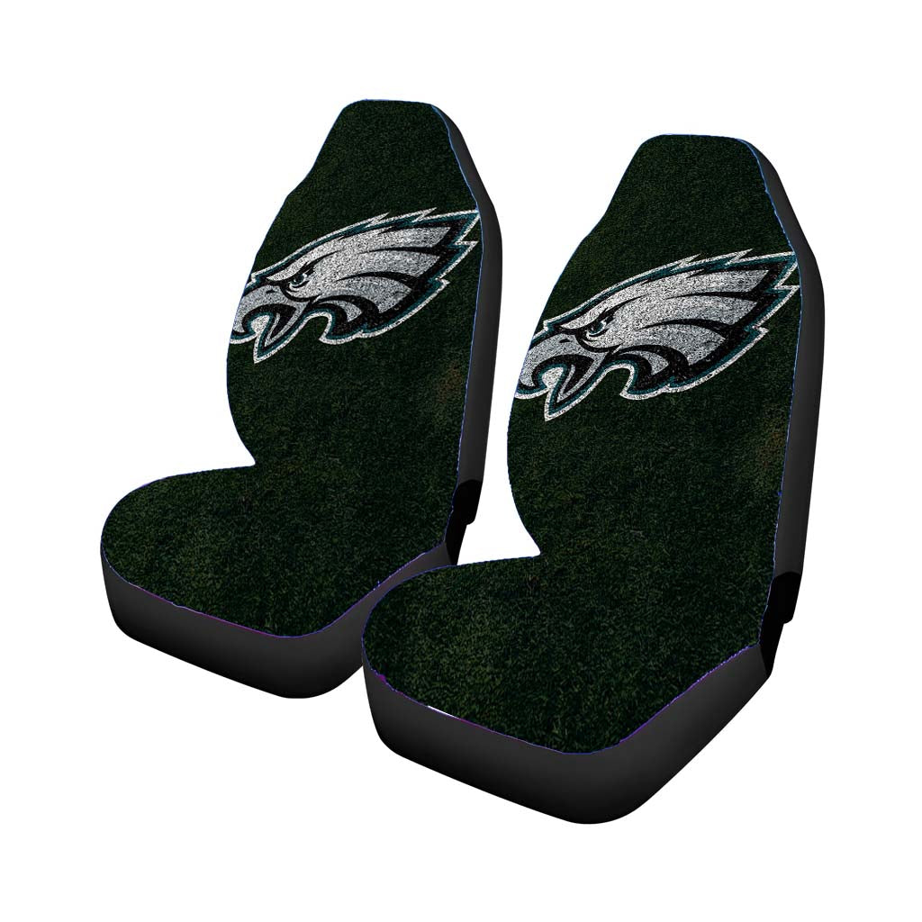 green philadelphia eagles logo Car Seat Covers
