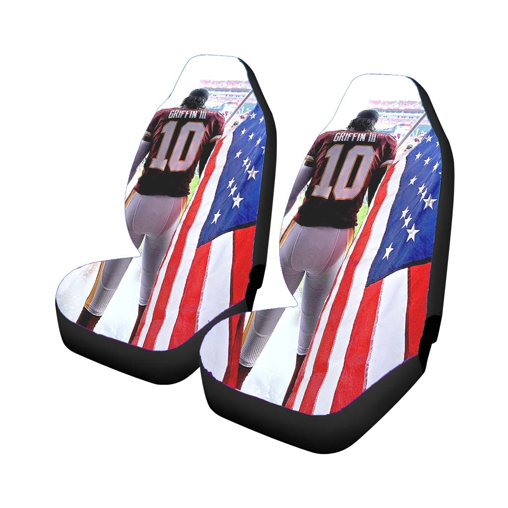 griffin iii nfl us flag Car Seat Covers