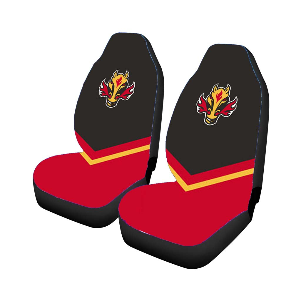 Hockey Team Logo Car Seat Covers