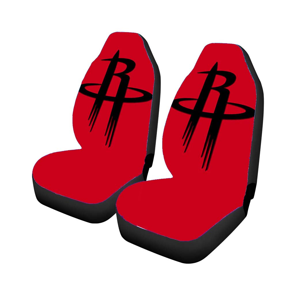 houston rockets logo red Car Seat Covers
