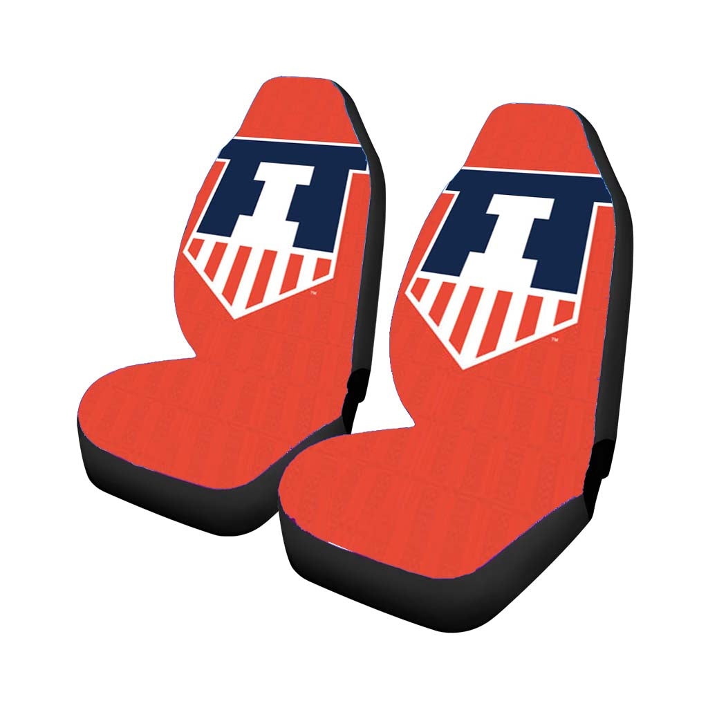 illinois shield Car Seat Covers