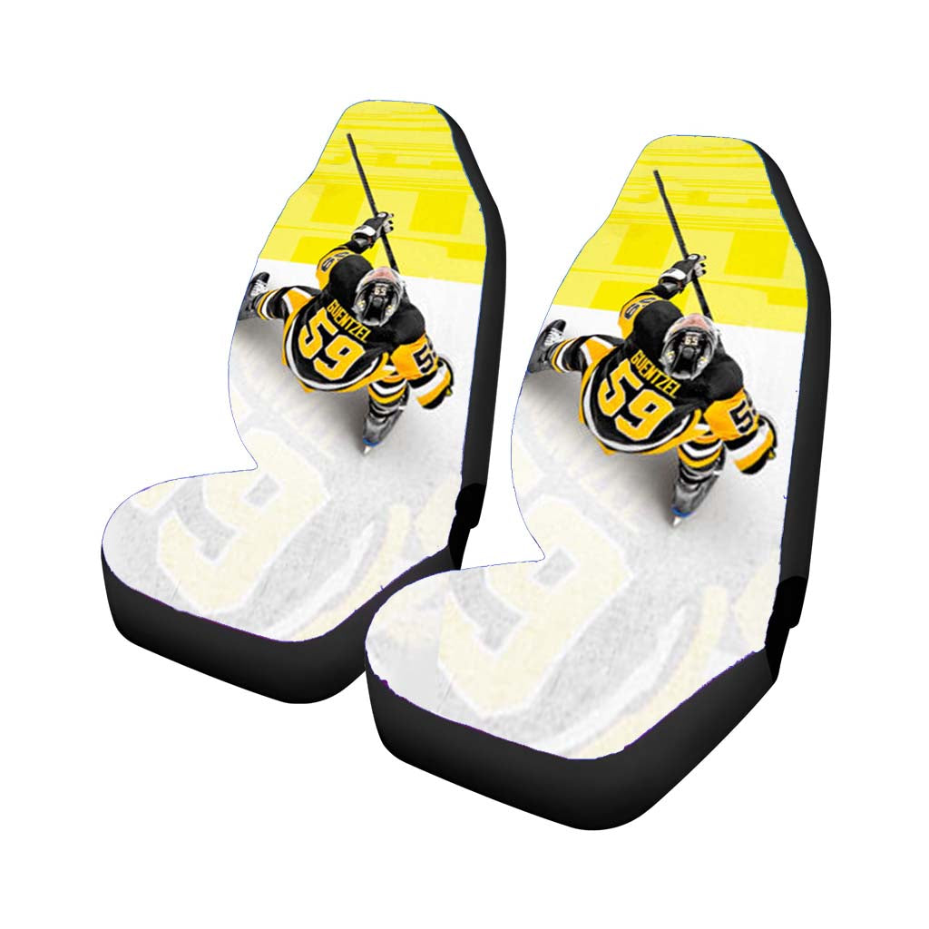 jake guentzel pittsburgh penguins Car Seat Covers