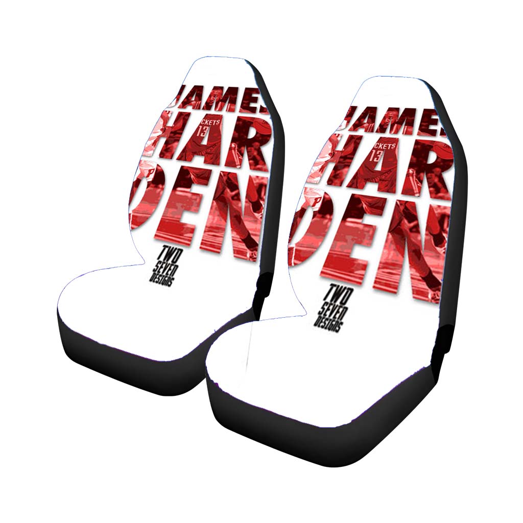 james harden text Car Seat Covers