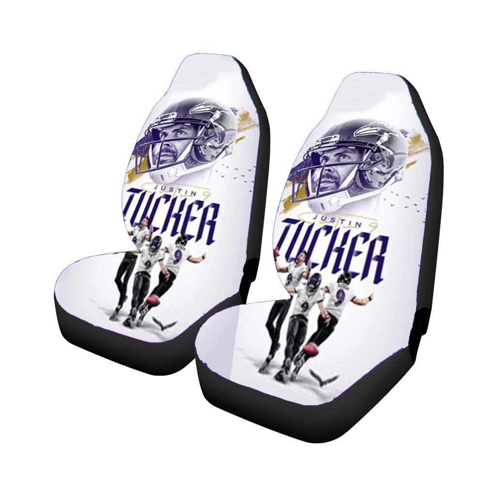 justin tucker baltimore ravens Car Seat Covers