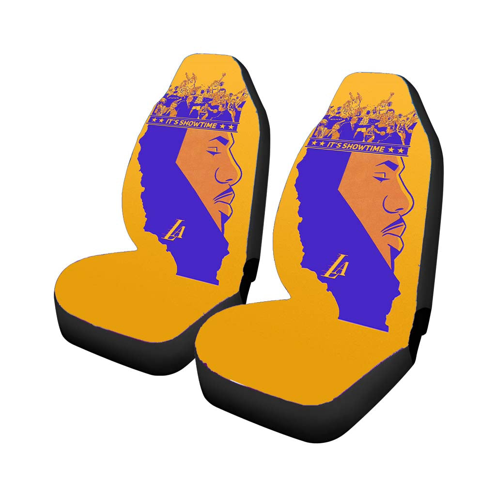 king james lebron lakers team nba Car Seat Covers
