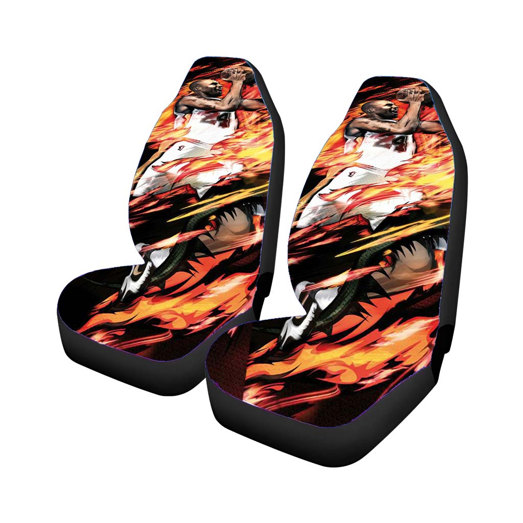 kobe bryant fire Car Seat Covers