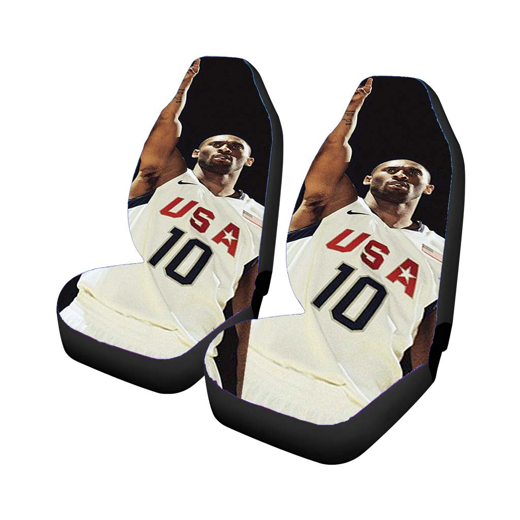 kobe bryant usa Car Seat Covers