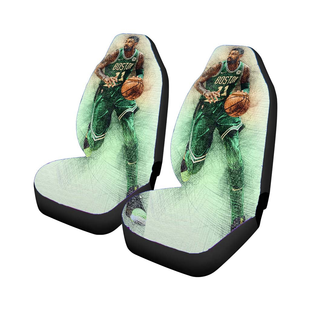 kyrie andrew irving artwork Car Seat Covers