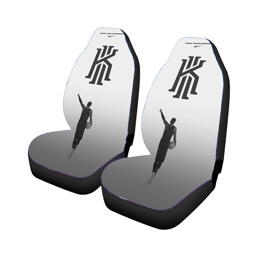 kyrie irving find your groove Car Seat Covers