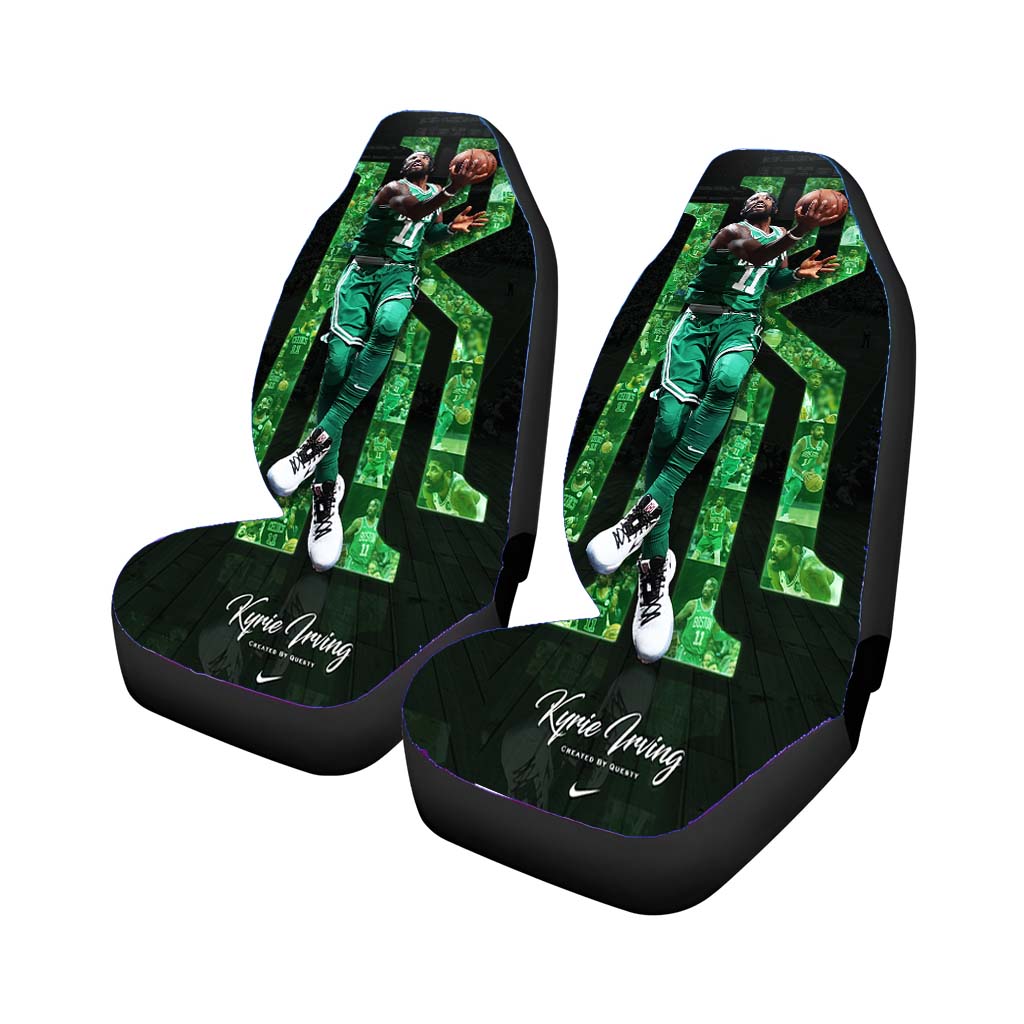 kyrie irving green Car Seat Covers