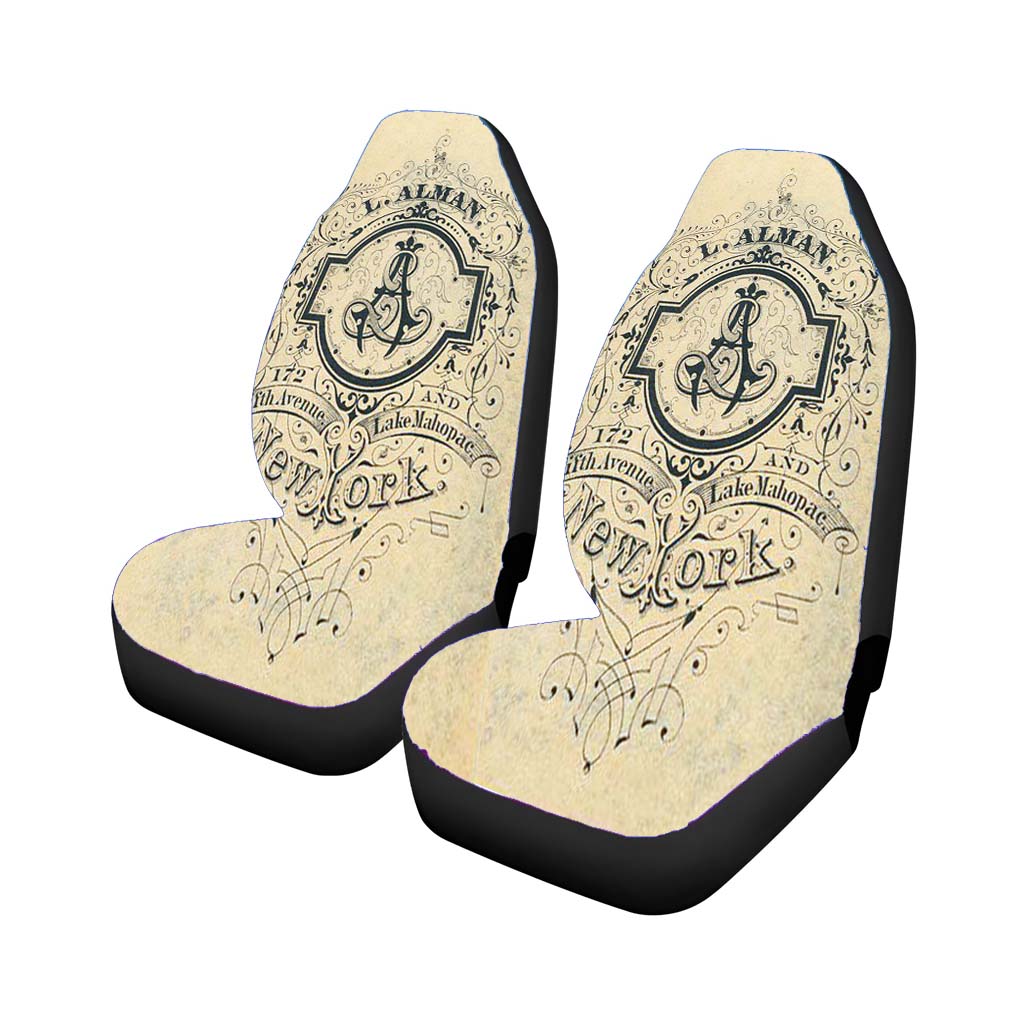 l alman new york Car Seat Covers