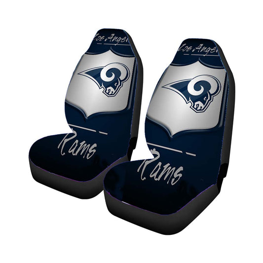 La Rams, Blue, California, Jared Goff Car Seat Covers
