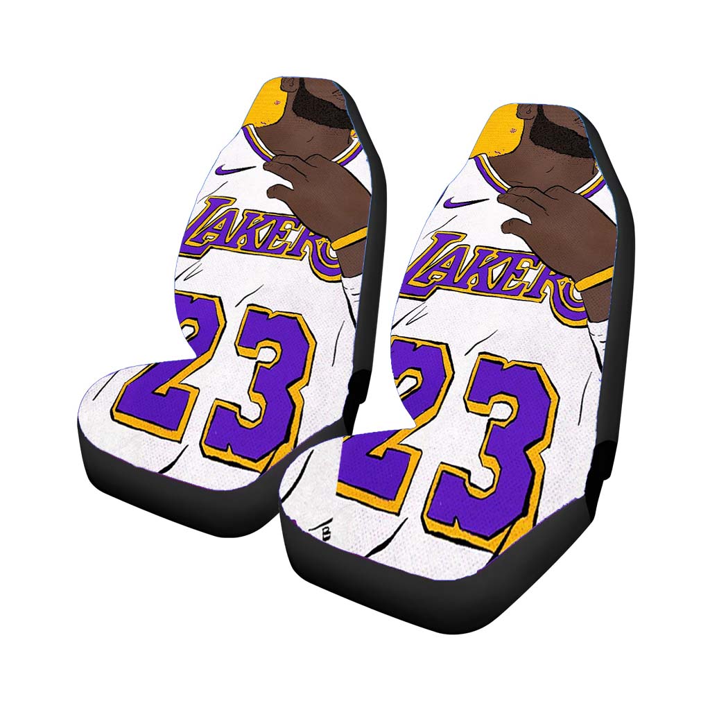 lakers 23 nba legend Car Seat Covers