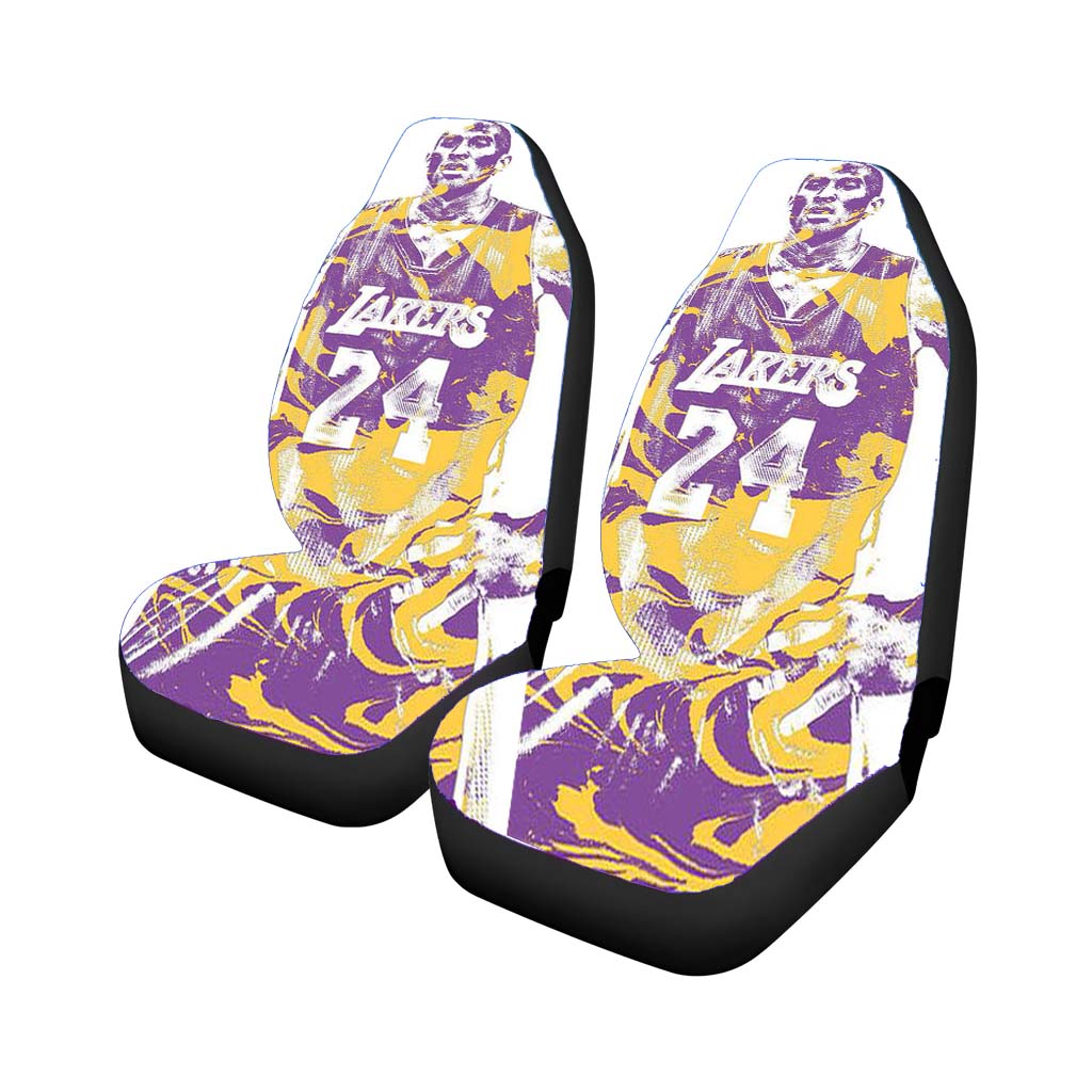 lakers kobe bryant overlay style Car Seat Covers