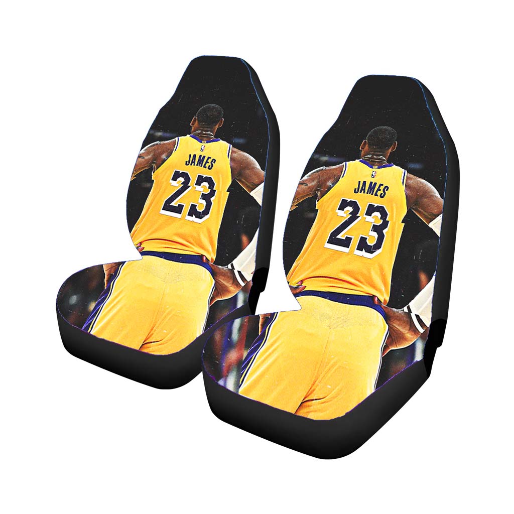 lakers nba lebron james Car Seat Covers