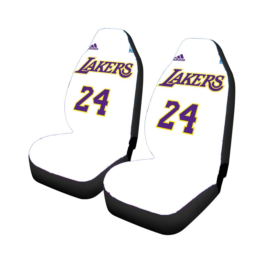 lakers number 24 legend nba Car Seat Covers