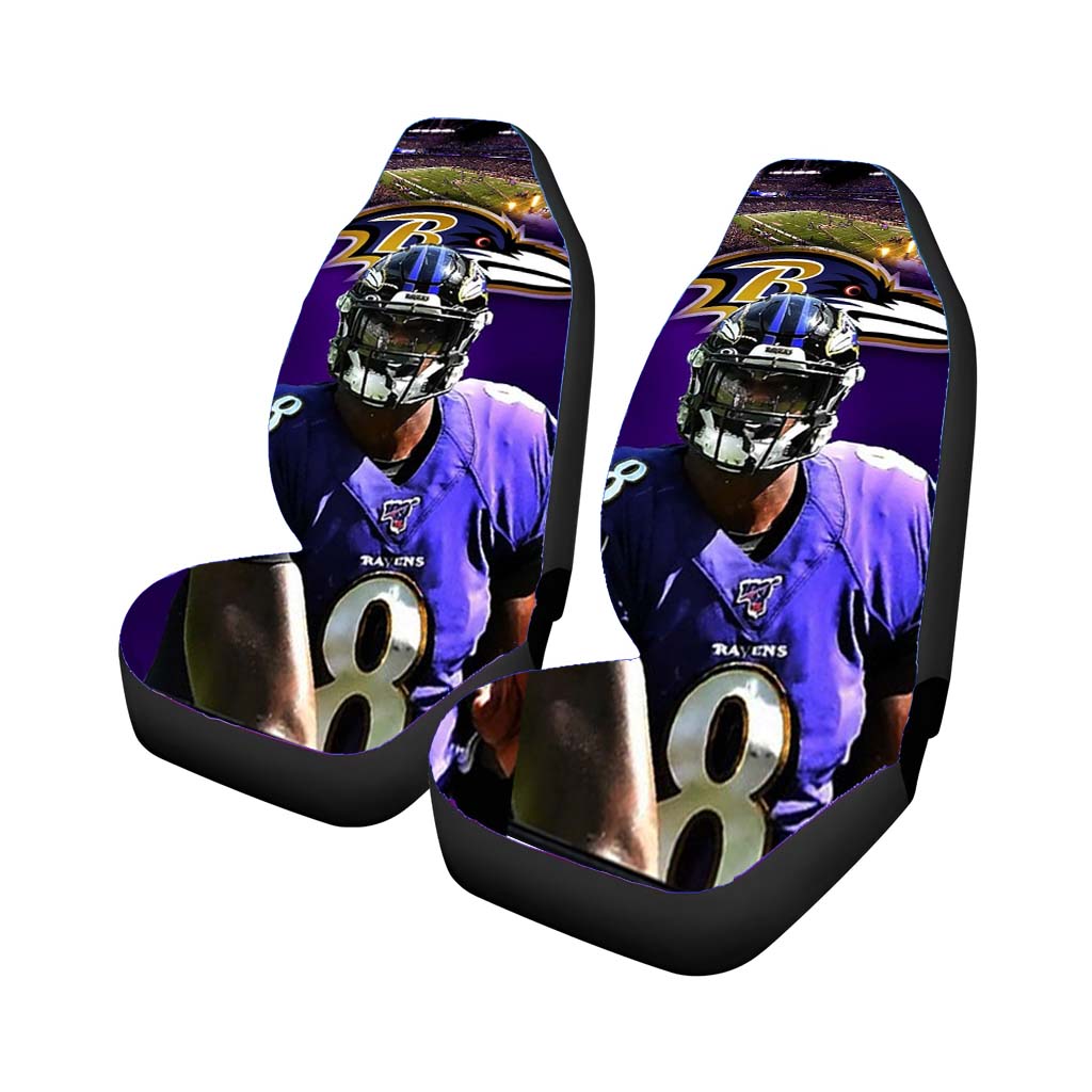 lamar jackson nfl baltimore ravens Car Seat Covers