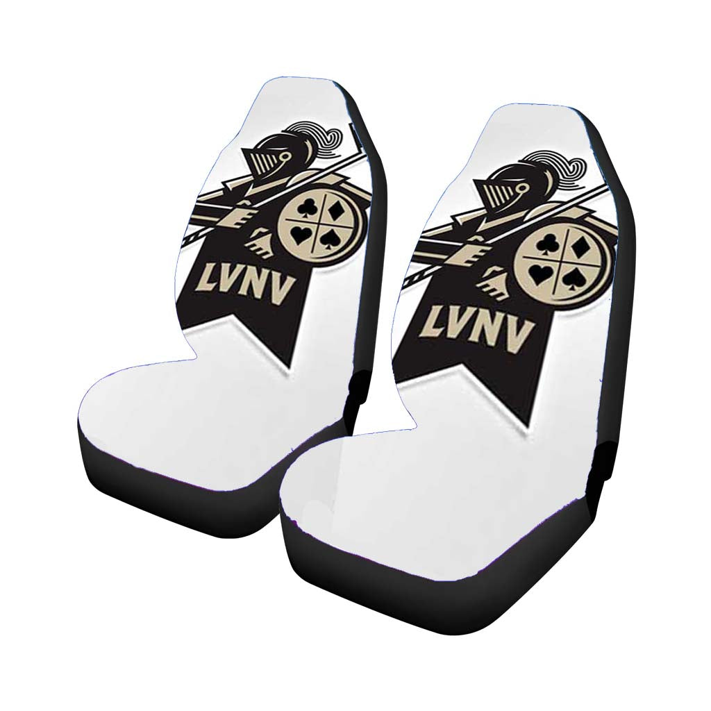 las vegas black knights logo banner Car Seat Covers