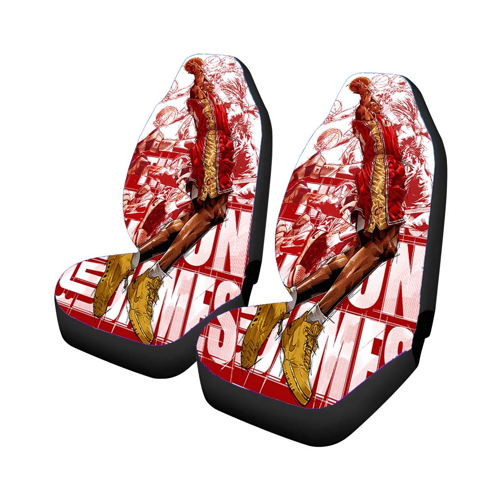 lebron james art Car Seat Covers