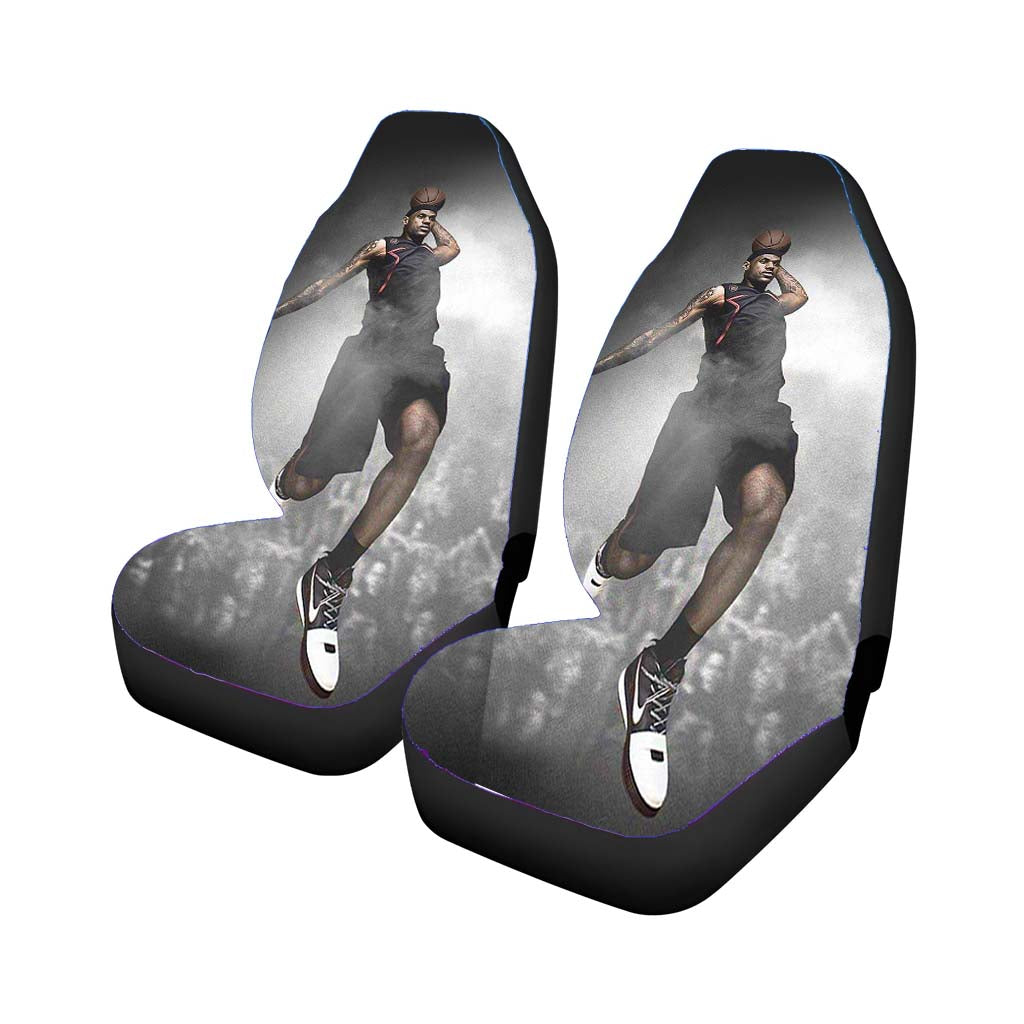 lebron james dunk Car Seat Covers