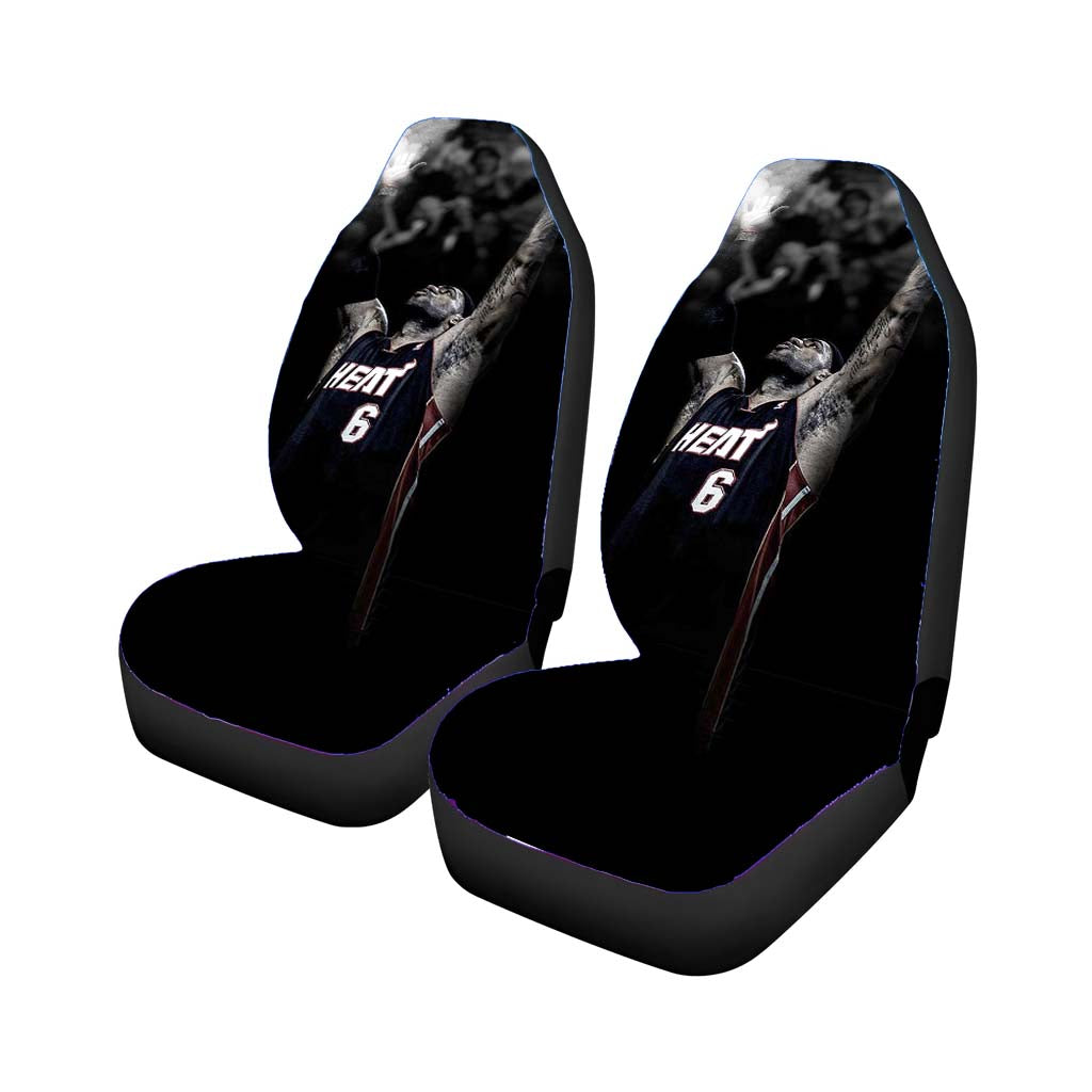 lebron james powder toss Car Seat Covers