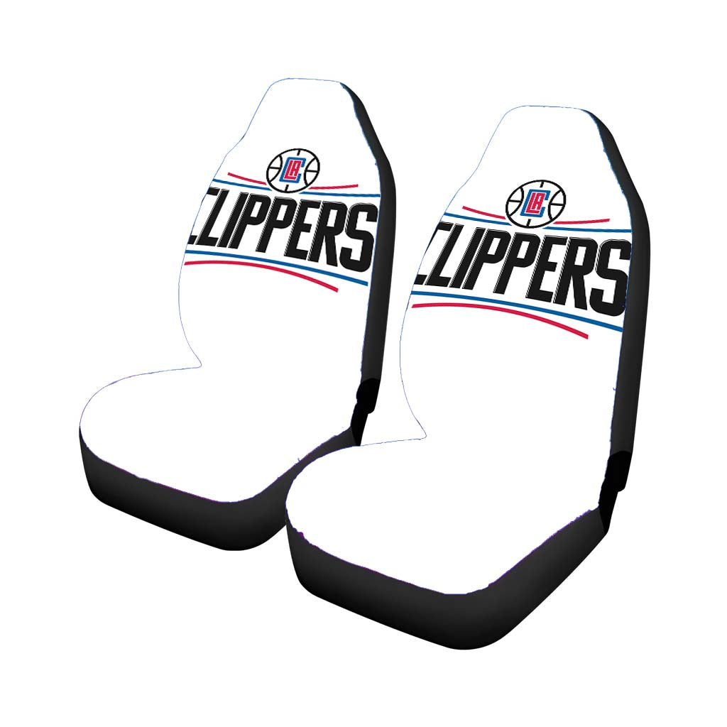 los angeles clippers new logo Car Seat Covers