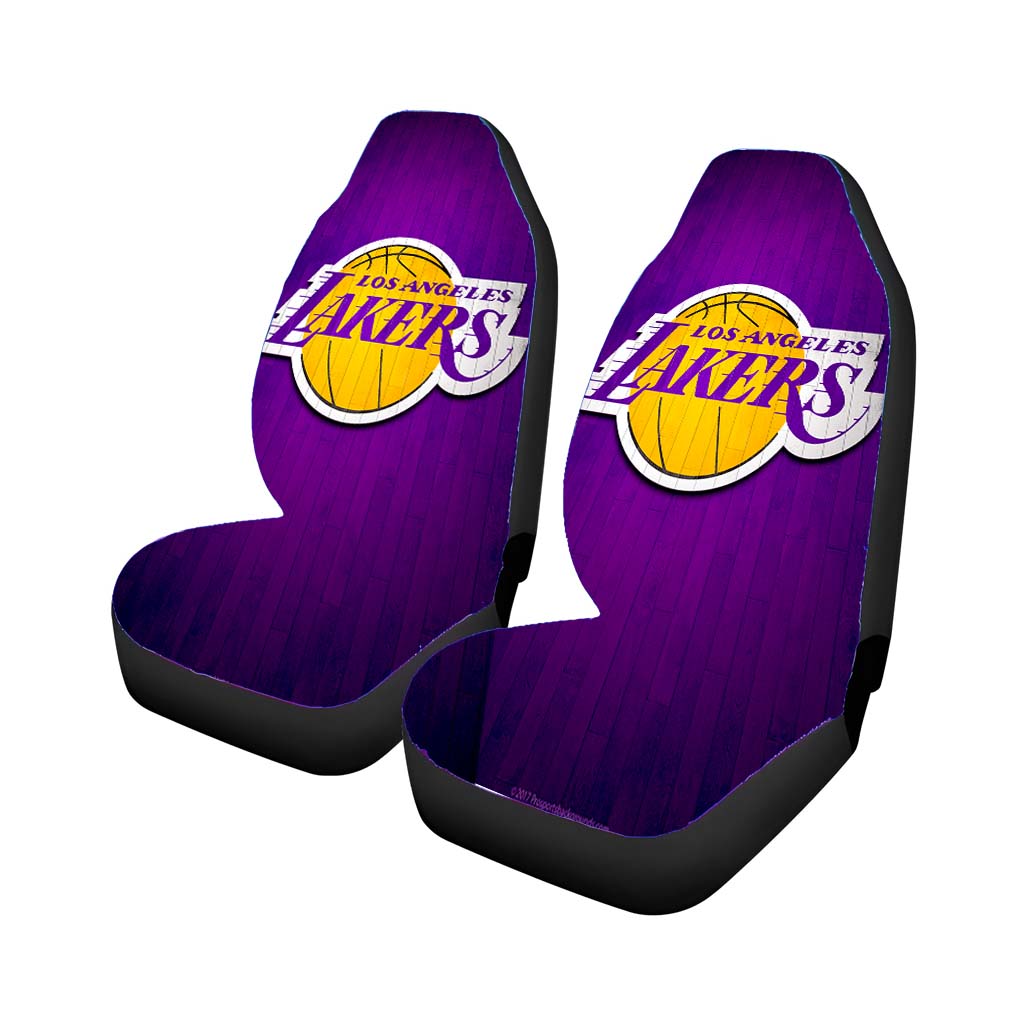 los angeles lakers hardwood Car Seat Covers