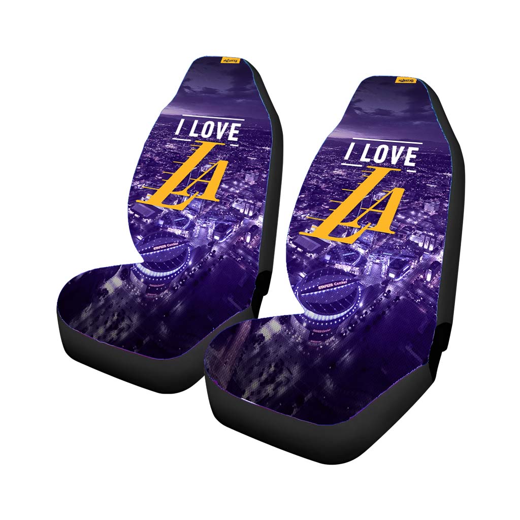 love los angeles lakers nba Car Seat Covers