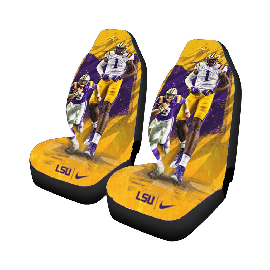 lsu tigers football Car Seat Covers
