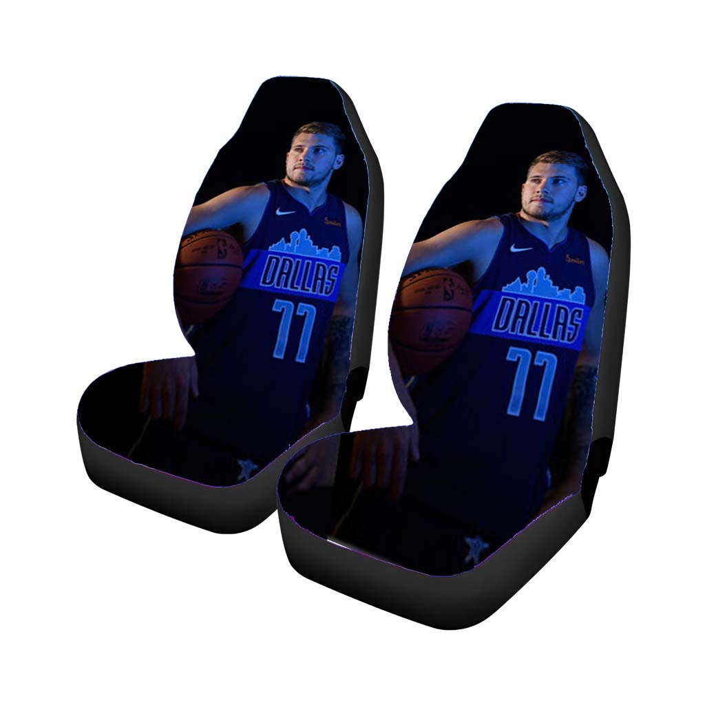 luka doncic dallas mavericks Car Seat Covers