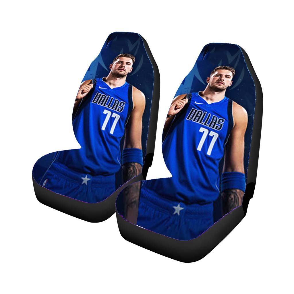 luka doncic dallas mavericks nba Car Seat Covers