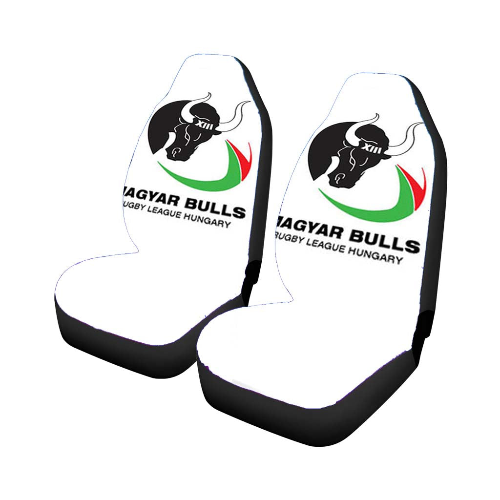 magyar bulls rugby league hungary logo Car Seat Covers