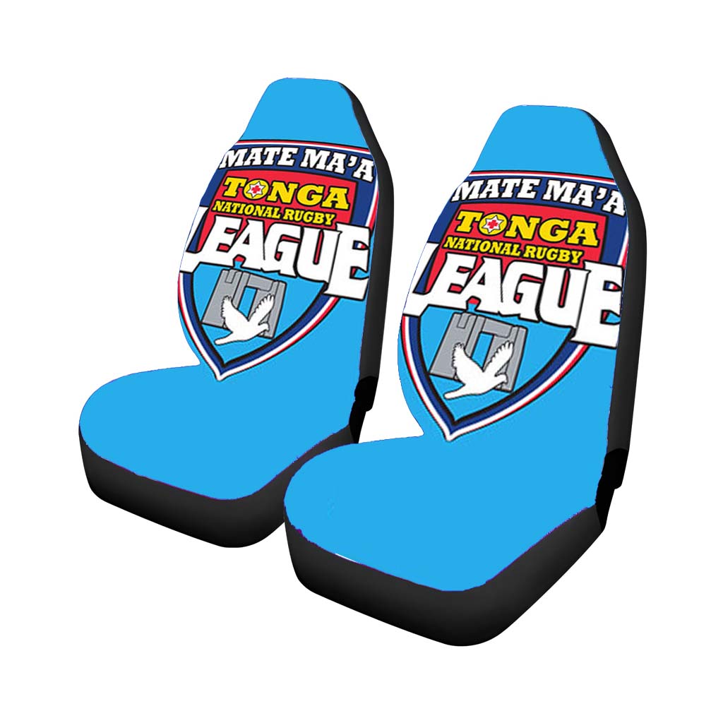 Mate Ma'A League Logo Blue Car Seat Covers