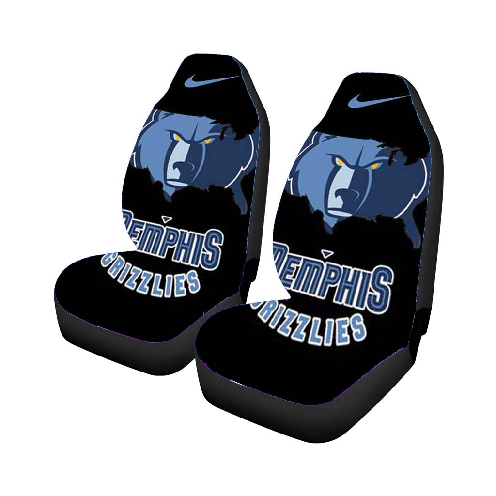Memphis Grizzlies Logo Usa Cutout Car Seat Covers