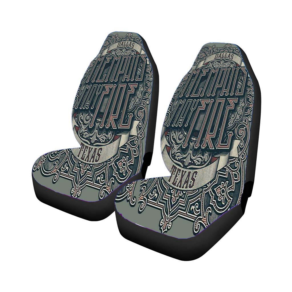 memphis may fire dallas texas Car Seat Covers