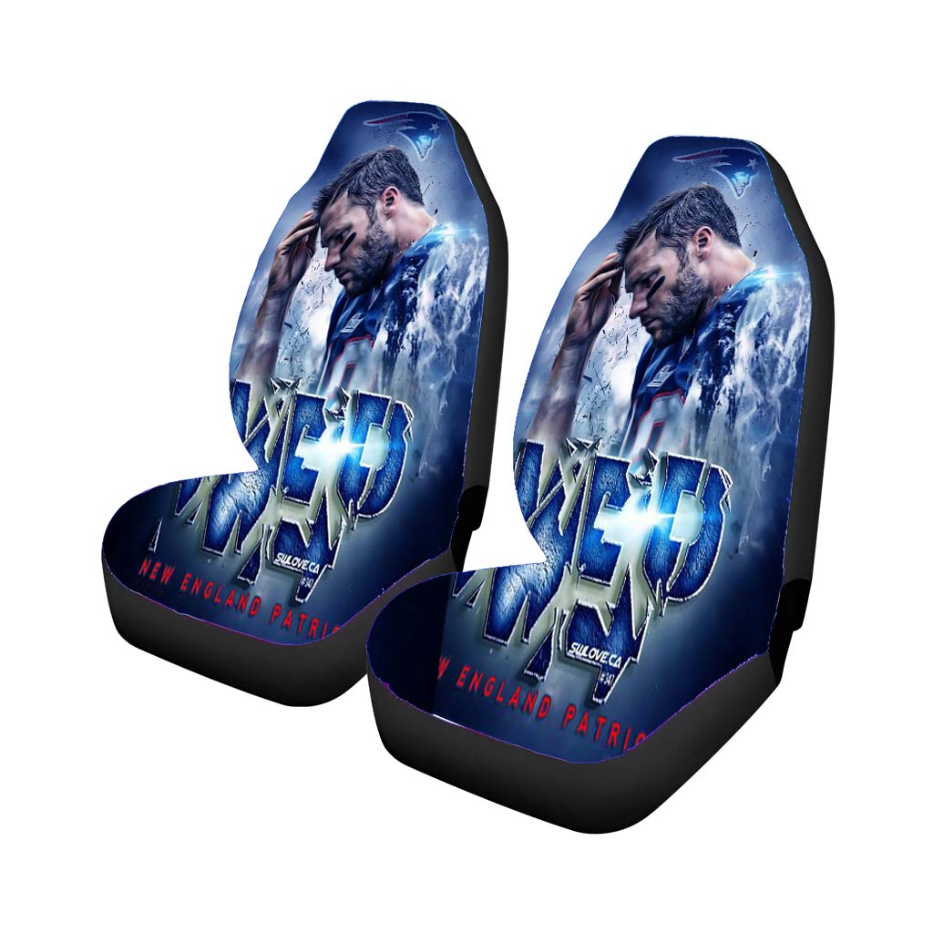 mep new england and patriots Car Seat Covers