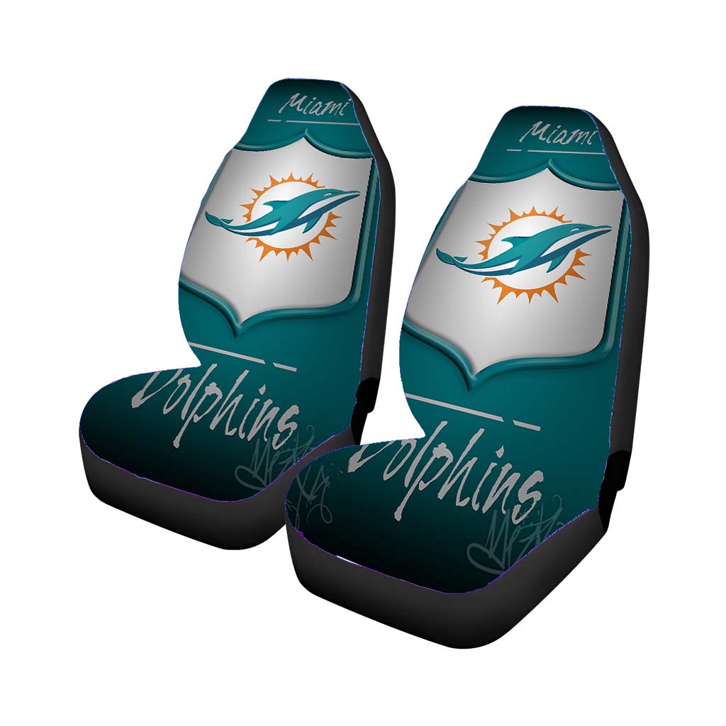 miami dolphins, afc, charles harris Car Seat Covers