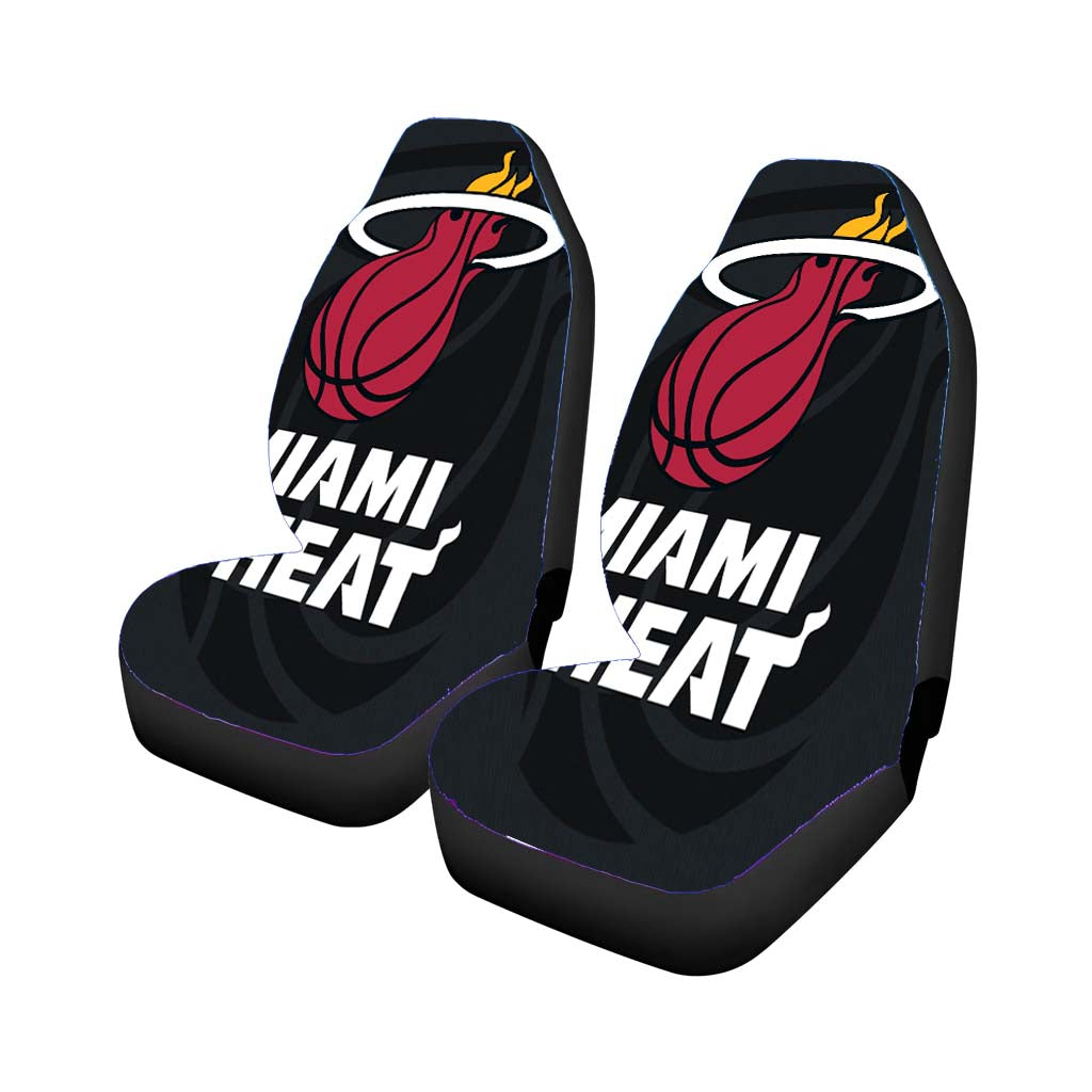 miami heat basket Car Seat Covers