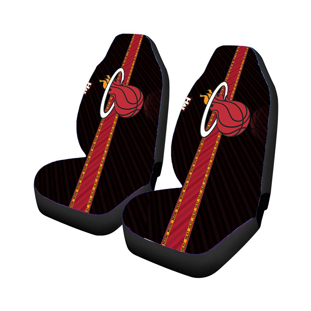 miami heat wallpaper1 Car Seat Covers