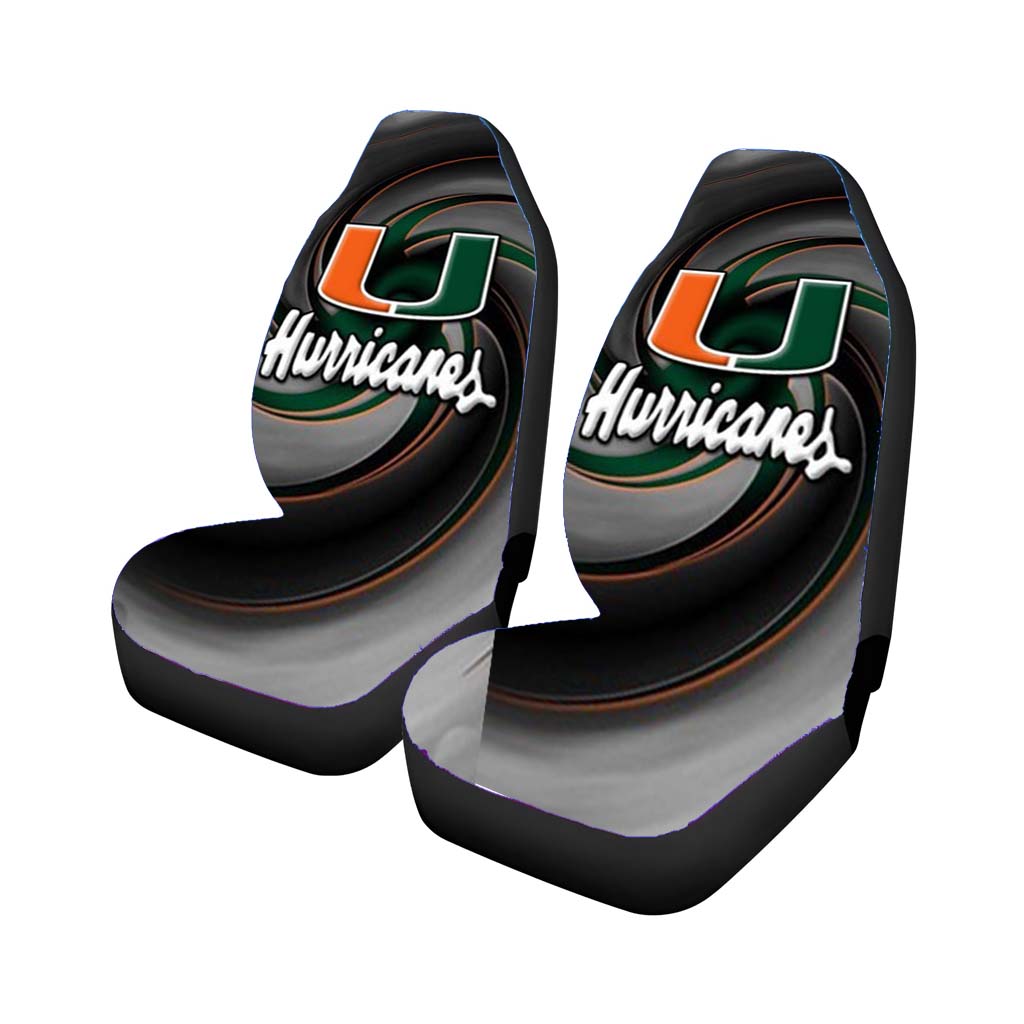 miami hurricanes icon Car Seat Covers