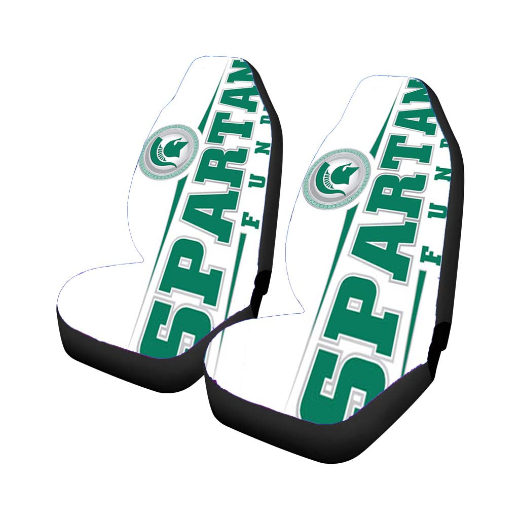 michigan state spartan fund Car Seat Covers