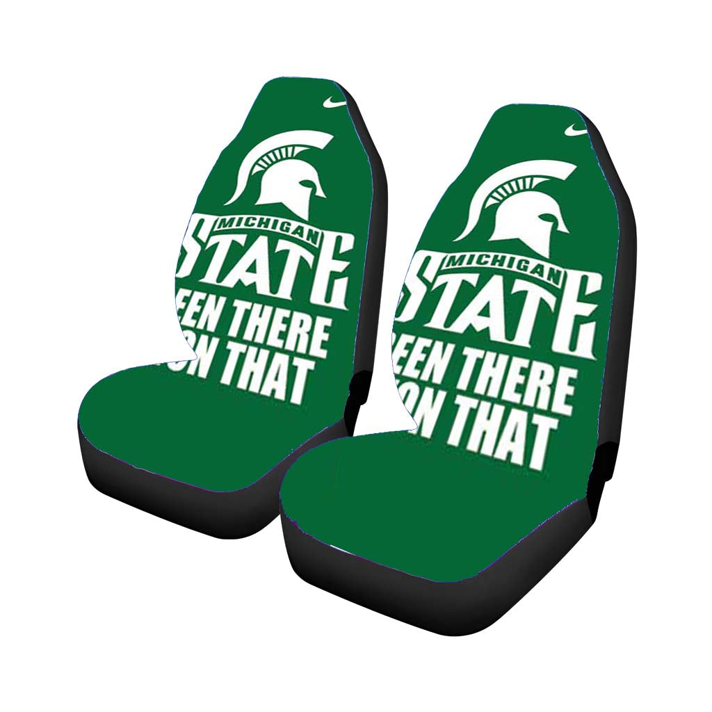 michigan state spartans Car Seat Covers