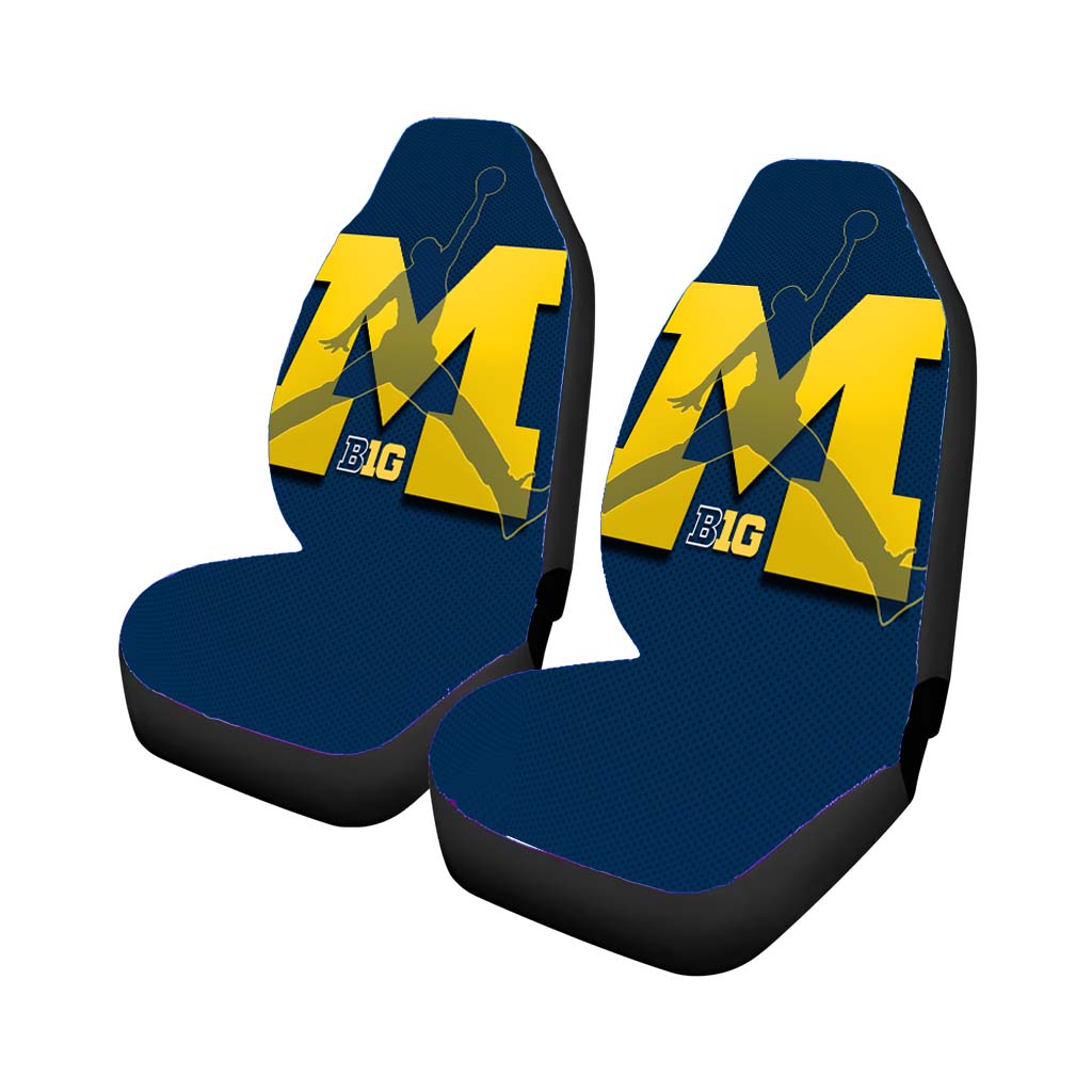michigan wolverines basketball Car Seat Covers