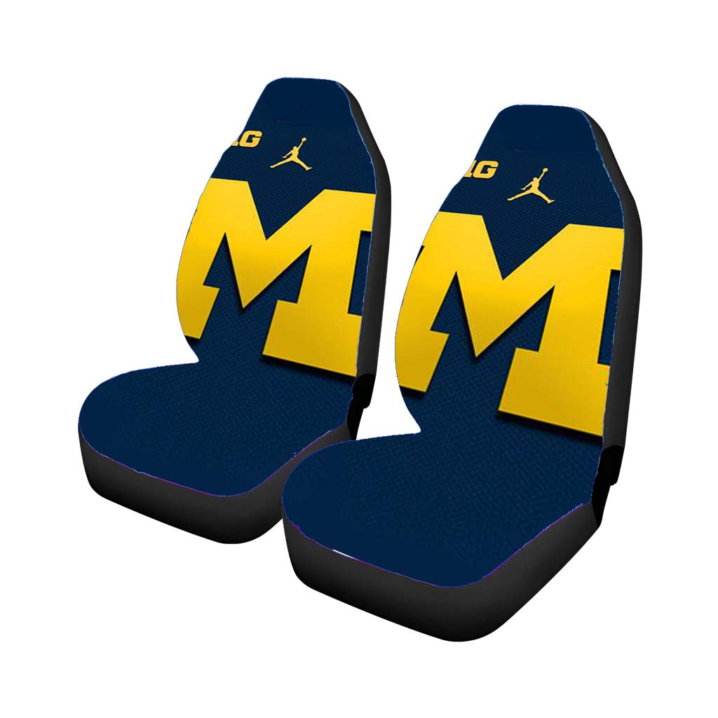 michigan wolverines football Car Seat Covers