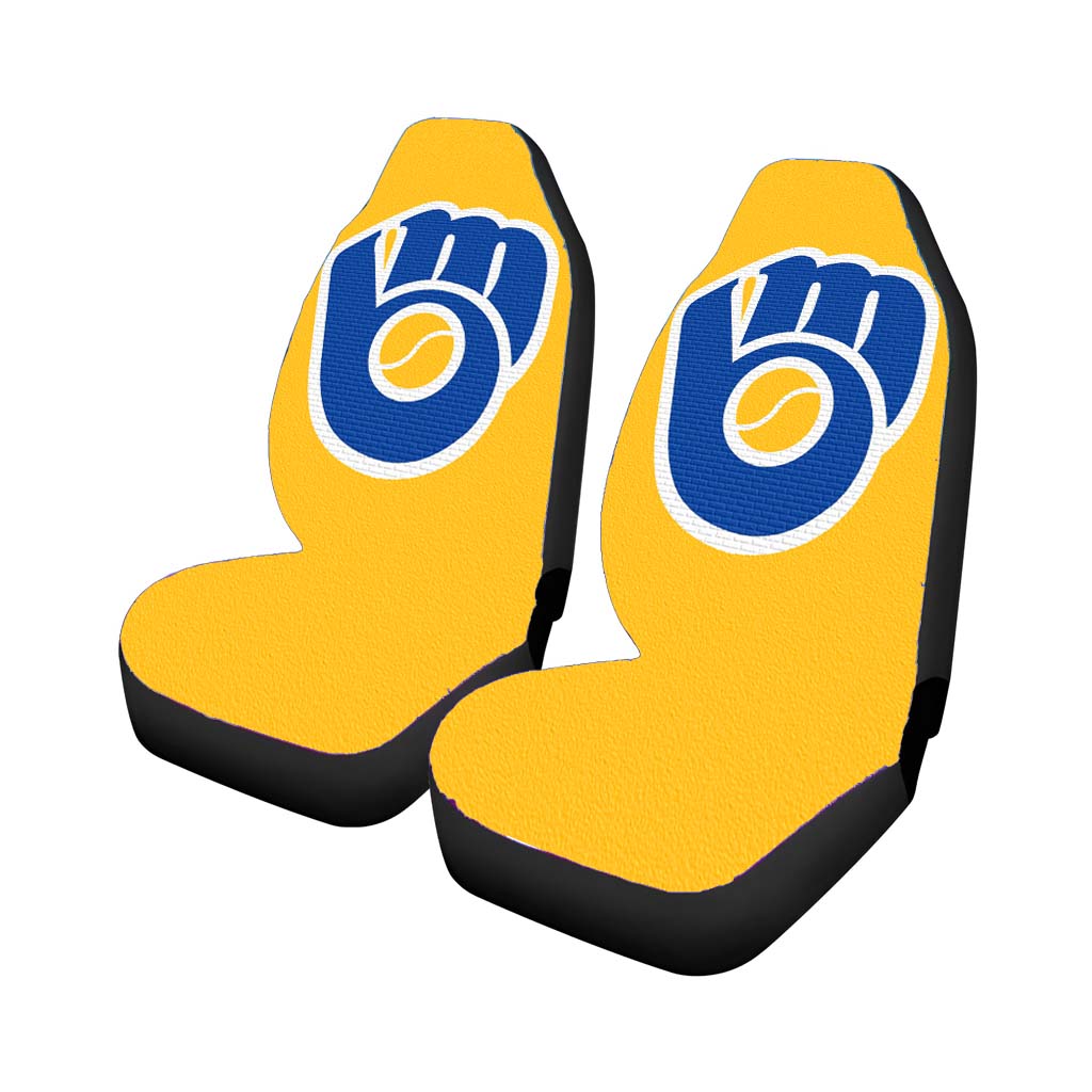 milwaukee brewers ye Car Seat Covers